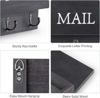 DLQuarts Mail Organizer with Key Holder - Image 4