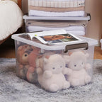 Citylife 6 Packs 69 QT Plastic Storage Bins - Image 2