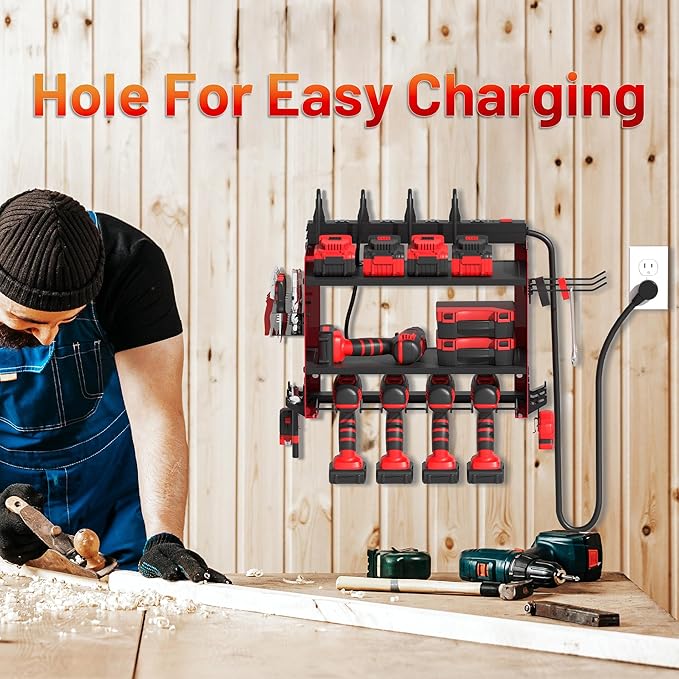 Power Tool Organizer Wall Mount - Image 2