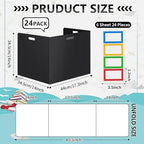 24 Pcs Desk Dividers for Students 14 × 17.5 × 14 Inch Plastic Durable and - Image 3