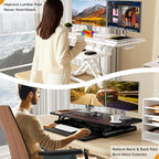 JOY worker Standing Desk Converter, Desktop Workstation Riser - Image 5