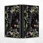 BWEGRHE Slim Credit Card Holder, Wild Flower Hummingbird RFID Blocking Metal - Image 4