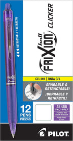 Pilot FriXion Clicker Erasable Gel Pens, Fine Point, Smooth Writing Pens - Image 2