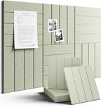 Fluxynara Felt Bulletin Board Tiles Large 36" x 24" Cork Board Alternative-6 by FLUXYNARA