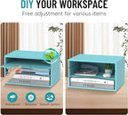 SHARKWOODS Wood Desk Organizer, 3 Tier Paper Tray Organizer - Image 5