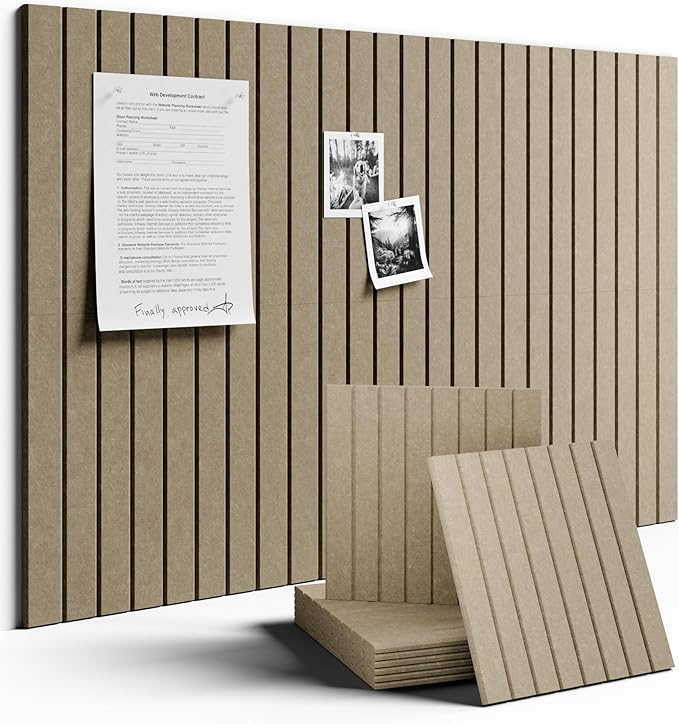 Large Felt Bulletin Board 36"x24" Cork Board Alternative by FLUXYNARA
