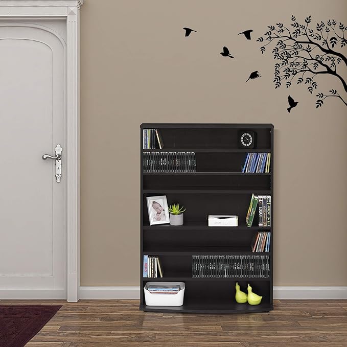 FURINNO JAYA 6-Tier Multimedia Storage Tower - Image 4