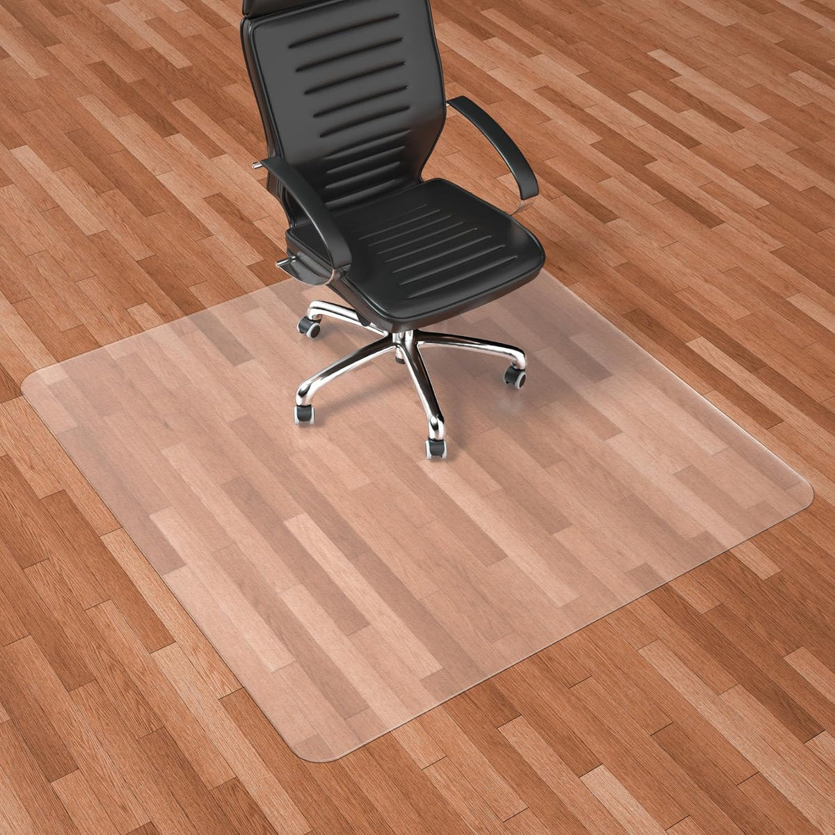 Naturehydro Office Chair Mat for Hardwood Floor - 48" x 48" Easy Gl...