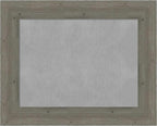 Amanti Art Grey Framed Magnetic Board 25x31 Medium Vision Board by AmantiArt