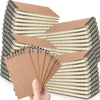 Tenceur 54 Pcs Mini Spiral Notebook 3" x 5" Top Bound Small Spiral Notepads by Tenceur