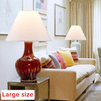 GO&SO 2pcs Pure White Large Lamp Shades, Empire Lamp Shade 6.5" Top x 16.3" - Image 6