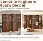Aleesing 6 Panel Pegboard Display - Image 5