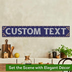 Custom Sign, Custom Street Sign, 11 Font Colors, 13 Font Styles, 4 Hole Options - Image 4