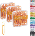NEEWAY Colorful Large Paper Clips, 2 Inch Jumbo Paper Clips, 3 Pack of 50 by NEEWAY