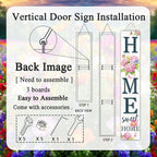 Home Sweet Home Welcome Sign for Front Porch, Farmhouse Yard Signs Home Decor - Image 3