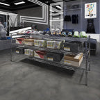 Regal Altair 21" Deep x 72" Wide x 27" Height Wire Shelving Kit | 3-Tier | NSF - Image 2