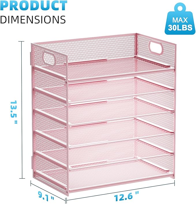 Marbrasse 2 Pack Desk Organizer - Image 4