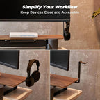ULTRARM Moodular Add-ons Headphone Stand Black MSA-HS - Image 3