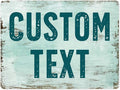 Custom Sign, Custom Street Sign, 11 Font Colors, 13 Font Styles, 4 Hole Options by MySignCenter