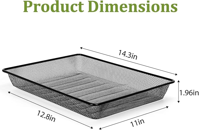 AZFUNN Office Metal Mesh Basket - Image 2