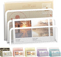 SUPEASY Mail Organizer for Desk, Mesh Metal Mail Holder Countertop by SUPEASY