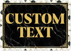 Custom Sign, Custom Street Sign, 11 Font Colors, 13 Font Styles, 4 Hole Options by MySignCenter