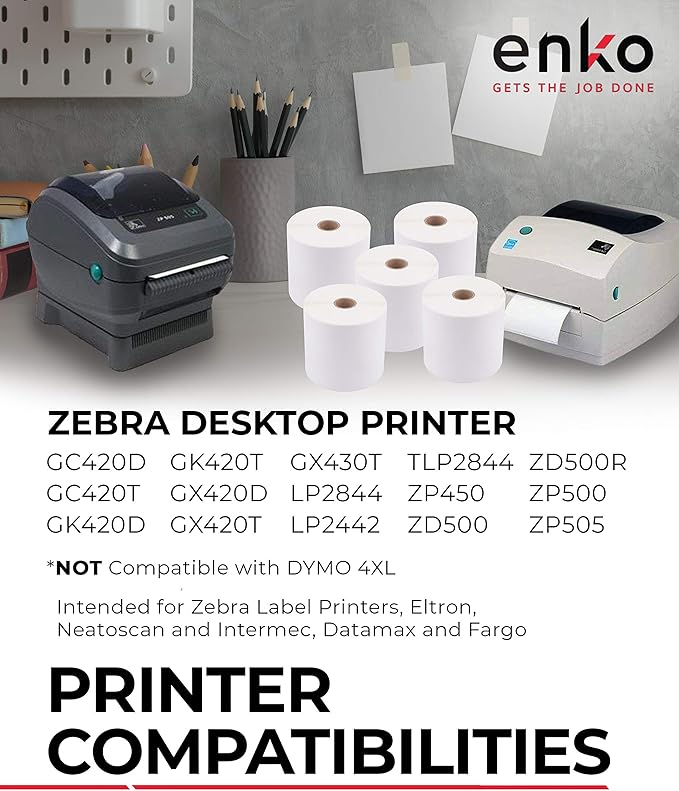 enKo 4 x 6 Direct Thermal Address & Shipping Labels - Image 3