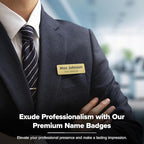 Custom Engraved Name Tags, Magnetic Tags, Personalized Name Tags, Durable - Image 2