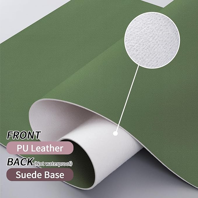 Bloss Green Desk Mat, Desk Matt - Image 5