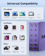 SAIPKYGS USB Charging Station, 12-Port USB C Charger Block - Image 6