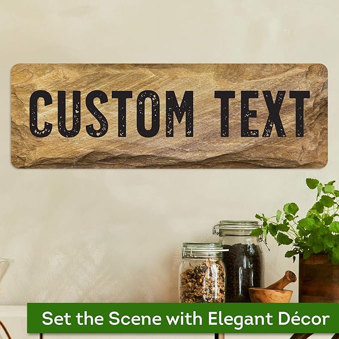 Custom Sign, Custom Street Sign, 11 Font Colors, 13 Font Styles, 4 Hole Options - Image 4