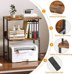 Homeiju Printer Stand for Desk - Image 7