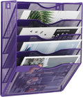 EASEPRES 5 Pocket Mesh Hanging Wall File Organizer, Wall Mounted Mail Paper by EASEPRES