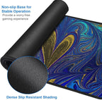 Large Mouse Pad, 31.5x15.7 inch Large Extended Computer Keyboard Mouse Mat - Image 4