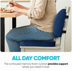 FORTEM Seat Cushion, Office Chair Cushion, Lumbar Support Pillow - Image 8
