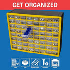 Akro-Mils 64-Drawer Plastic Drawer Storage Cabinet - Image 4