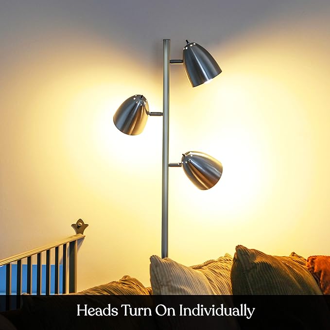 Brightech Jacob LED Standing Lamp, Modern Bright Floor Lamps - Image 6