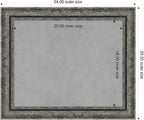 Amanti Art Black Framed Magnetic Board 20x24 Small Vision Board - Image 2