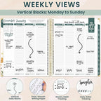 bloom daily planners 2026 Hardcover Calendar Year Goal & Vision Planner - Image 3