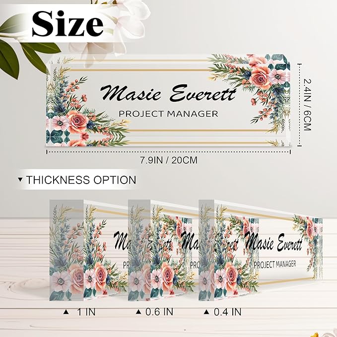 Ship Next Day-Custom Name Plate - Image 3