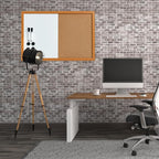 Combination Writeboard 24"x 18" Magnetic Whiteboard & Cork Board Dry Erase - Image 6