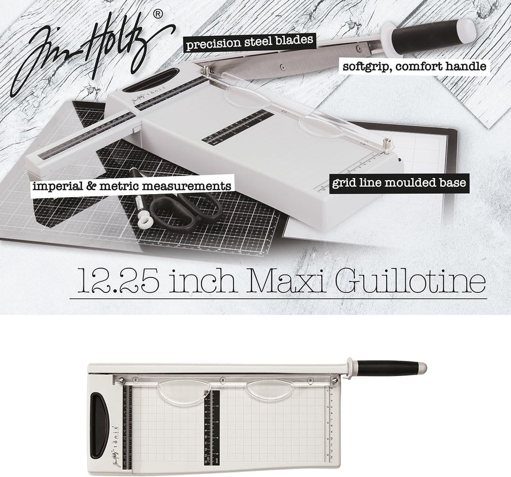 Tonic Studios Tim Holtz 12.25" Maxi Guillotine Paper Cutter