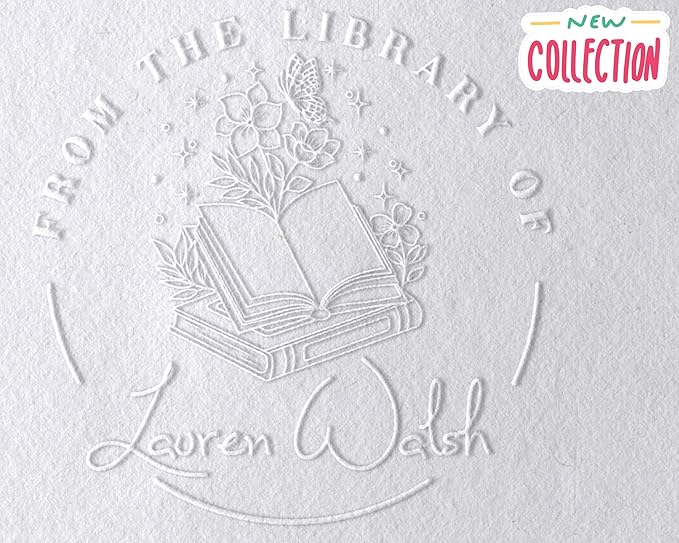 EXLIBRIS Custom Book Embosser by Stampi