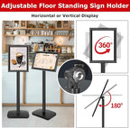 VAIIGO Heavy Duty Sign Holder Stand 8.5x11 Inch - Image 6