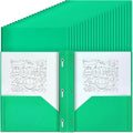 Lincia 100 Pcs Plastic Folders by Lincia