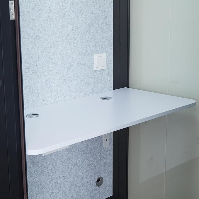 GEARONIC Solo Office Sound Booth Pod Audio Privacy, Mobile Roller - Image 4