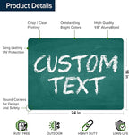 Custom Sign, Custom Street Sign, 11 Font Colors, 13 Font Styles, 4 Hole Options - Image 6
