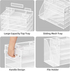 Marbrasse 5-Tier Desk Organizer - Image 3