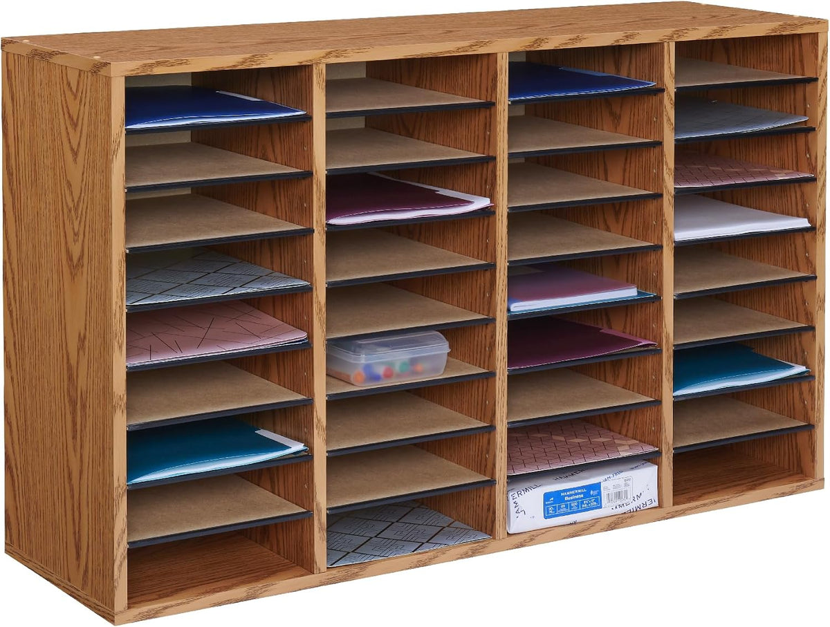 Safco Literature Organizer, 36 Compartments, Office and Classroom Mailbox