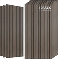 TO-TH Wood-Look Acoustic Wall Panels, 10 Pack 47.2” x 23.6” Sound Panels by TO-TH